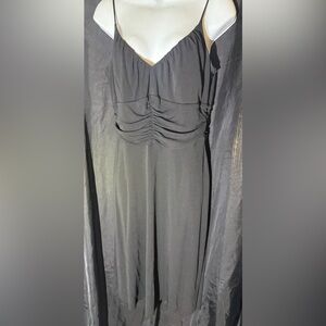 Black cocktail dress